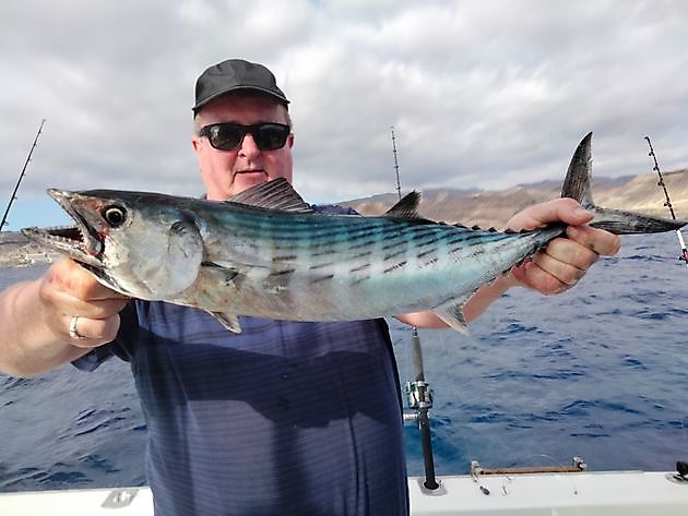 Flott fiskedag med levende agn igjen. White Marlin Gran Canaria