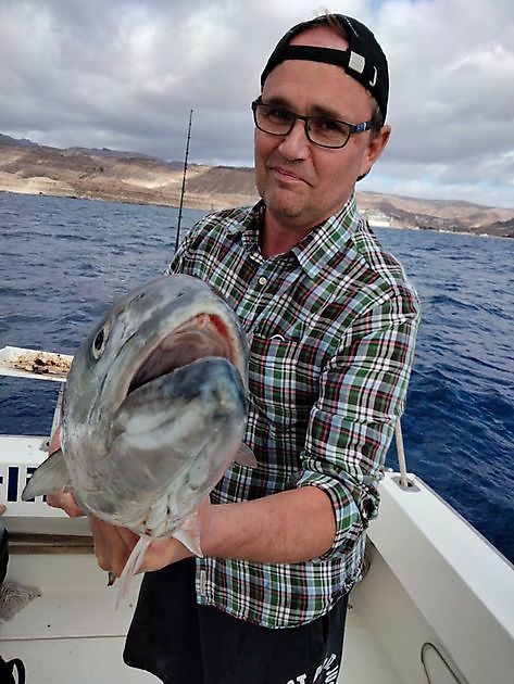 Det levende agnfiskeeventyret fortsetter. White Marlin Gran Canaria