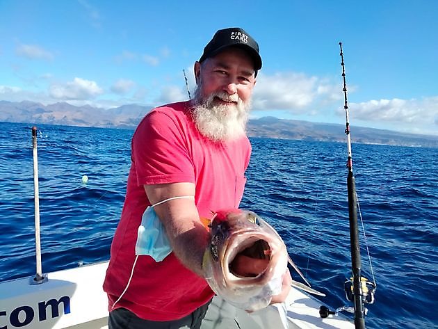 Pink Denton (Sama), Amberjack, Sierras... White Marlin Gran Canaria