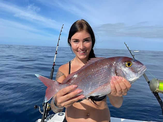 Nog meer Amberjacks vandaag. White Marlin Gran Canaria