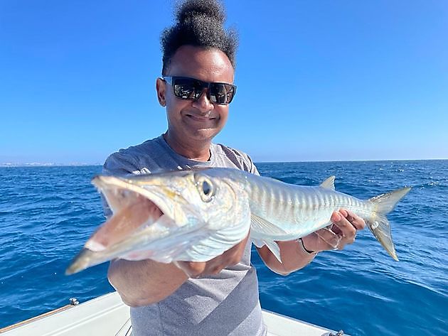 Bárdni vuolgá guolástit. White Marlin Gran Canaria