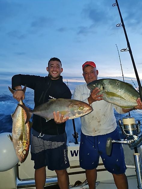 Explosión de serviola. White Marlin Gran Canaria