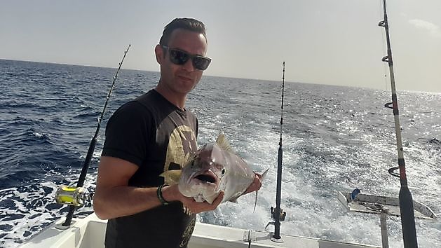 Pesca con Luc e Yvon. White Marlin Gran Canaria