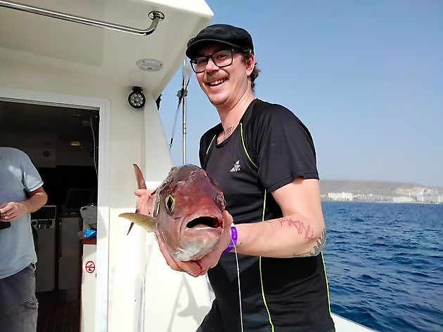 Happy faces. White Marlin Gran Canaria