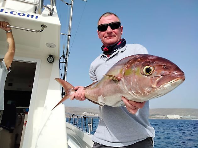 Blije gezichten. White Marlin Gran Canaria