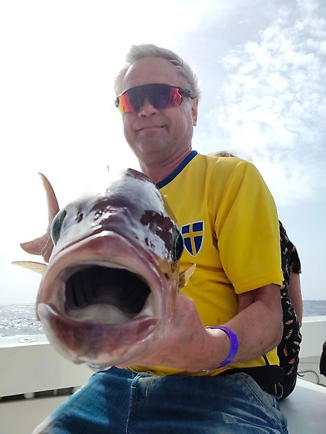 Første dag på fisketur. White Marlin Gran Canaria