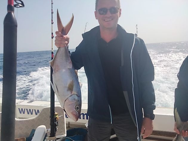 Vuosttaš beaivi guolásteamis. White Marlin Gran Canaria