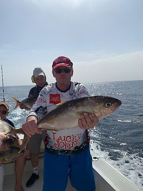 Vuosttaš beaivi guolásteamis. White Marlin Gran Canaria