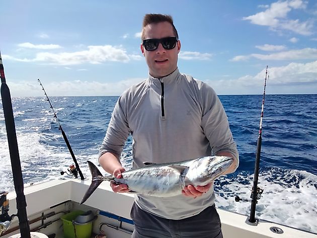 Gedeeld Handvest. White Marlin Gran Canaria