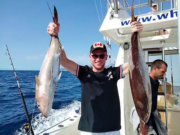 De resultaten van vandaag. White Marlin Gran Canaria