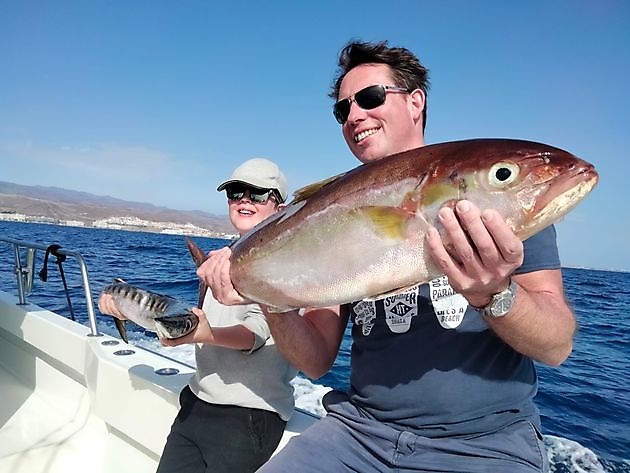 Mánu vuosttaš beaivi. White Marlin Gran Canaria