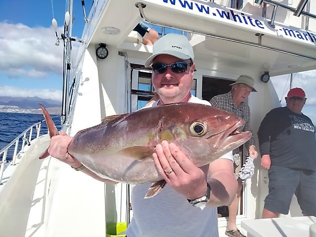 Otná bivdu. White Marlin Gran Canaria