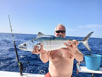 Atlantische tonijn, barracuda\'s, amberjack White Marlin Gran Canaria