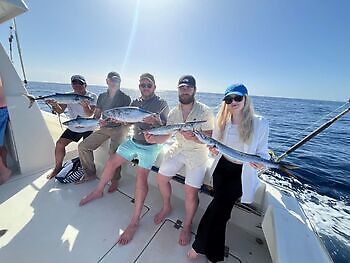 Atlantische tonijn, barracuda\'s, amberjack White Marlin Gran Canaria