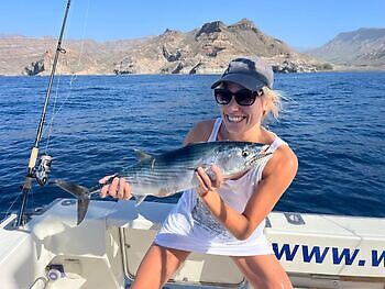 Gelukkige visser White Marlin Gran Canaria