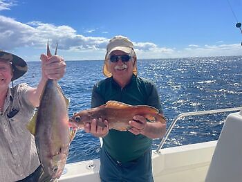 Day of amberjacks!!! White Marlin Gran Canaria