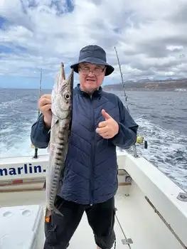 Atlantische tonijn, barracuda's en rode snappers!!! White Marlin Gran Canaria